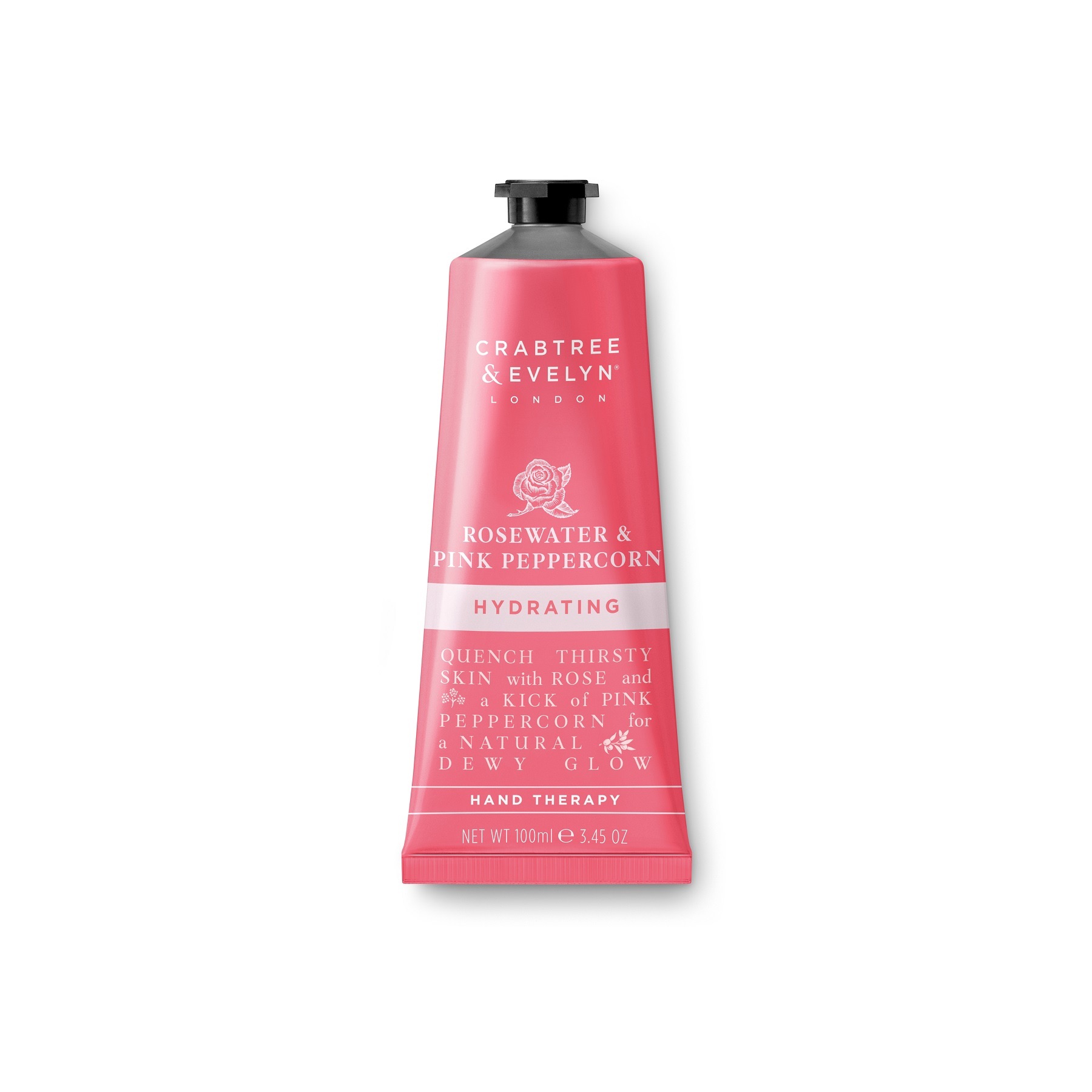 Crabtree Evelyn Rosewater Pink Peppercorn Hand Therapy 100g