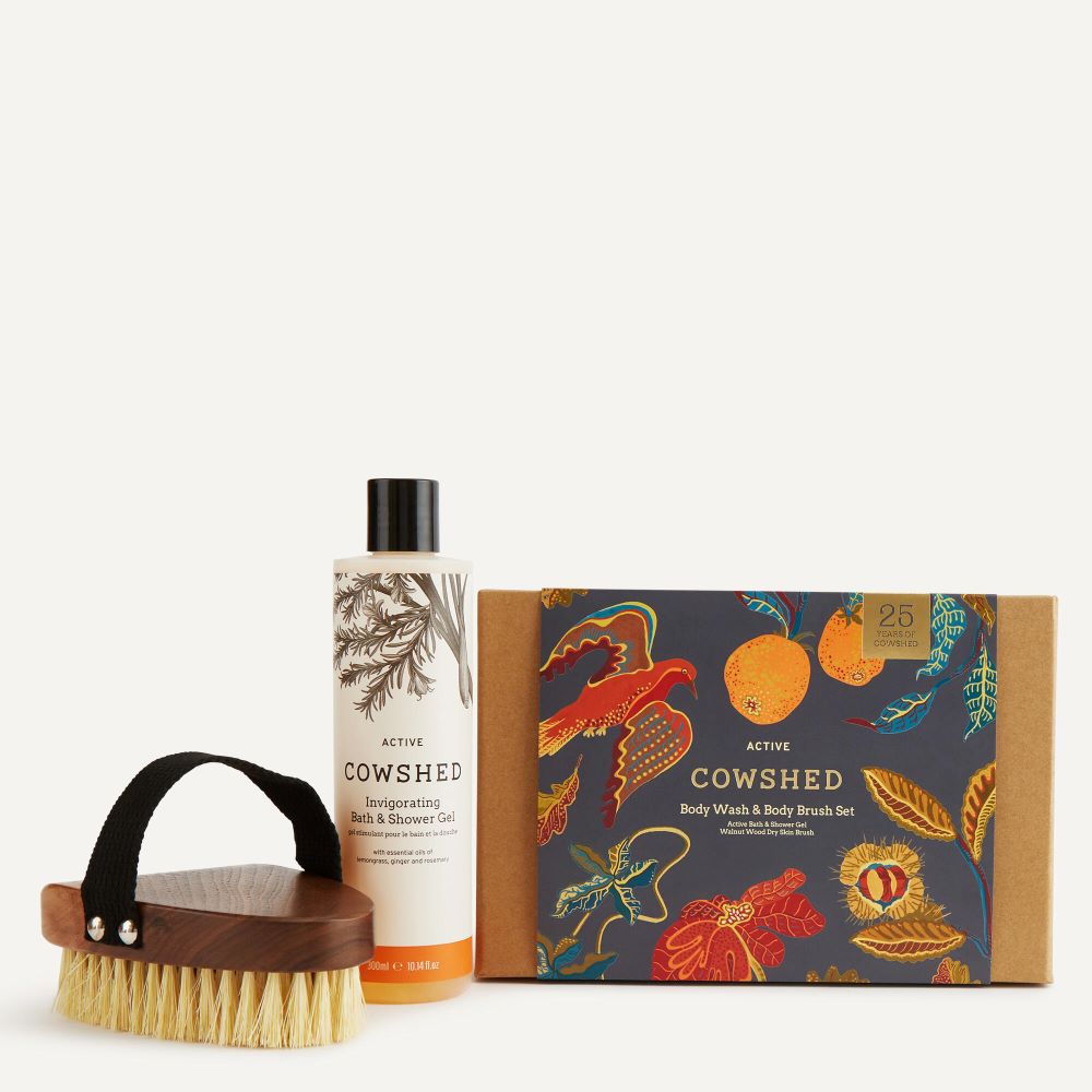 Cowshed Winter Collection Bath & Body Brush Gift Set