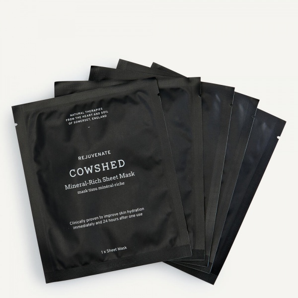 Cowshed Mineral-rich Sheet Mask Pack of 5