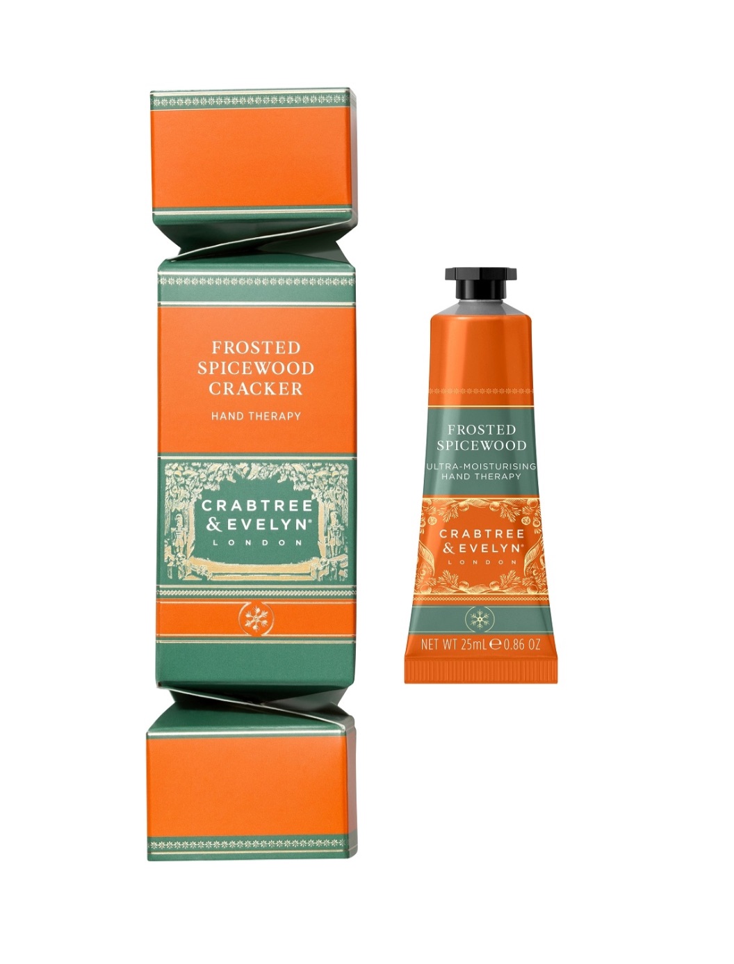 Crabtree & Evelyn Frosted Spicewood Hand Therapy Cracker 25g