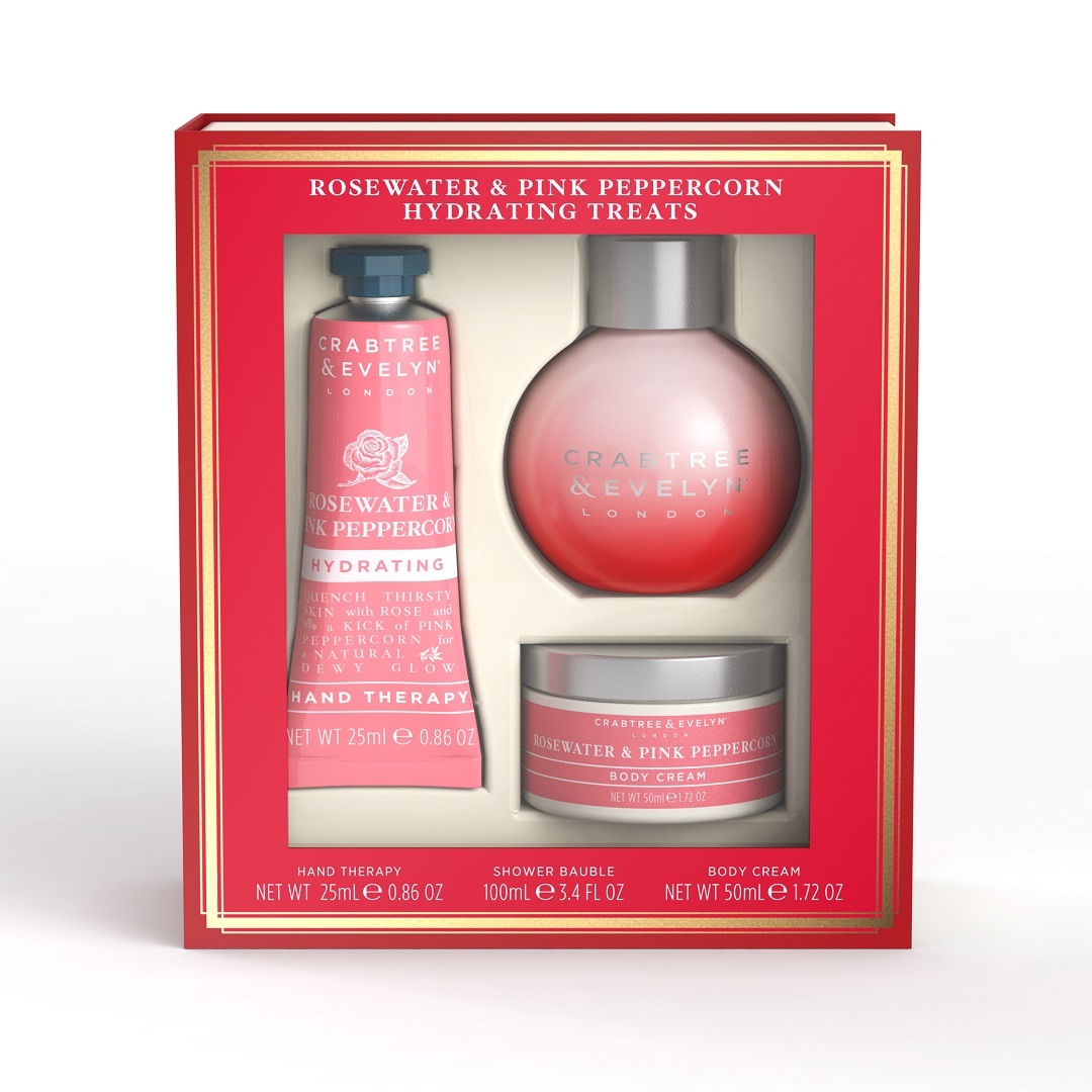 Crabtree and evelyn rosewater and deals pink peppercorn perfume