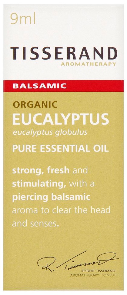 Tisserand Aromatherapy Eucalyptus Organic Essential Oil 9ml