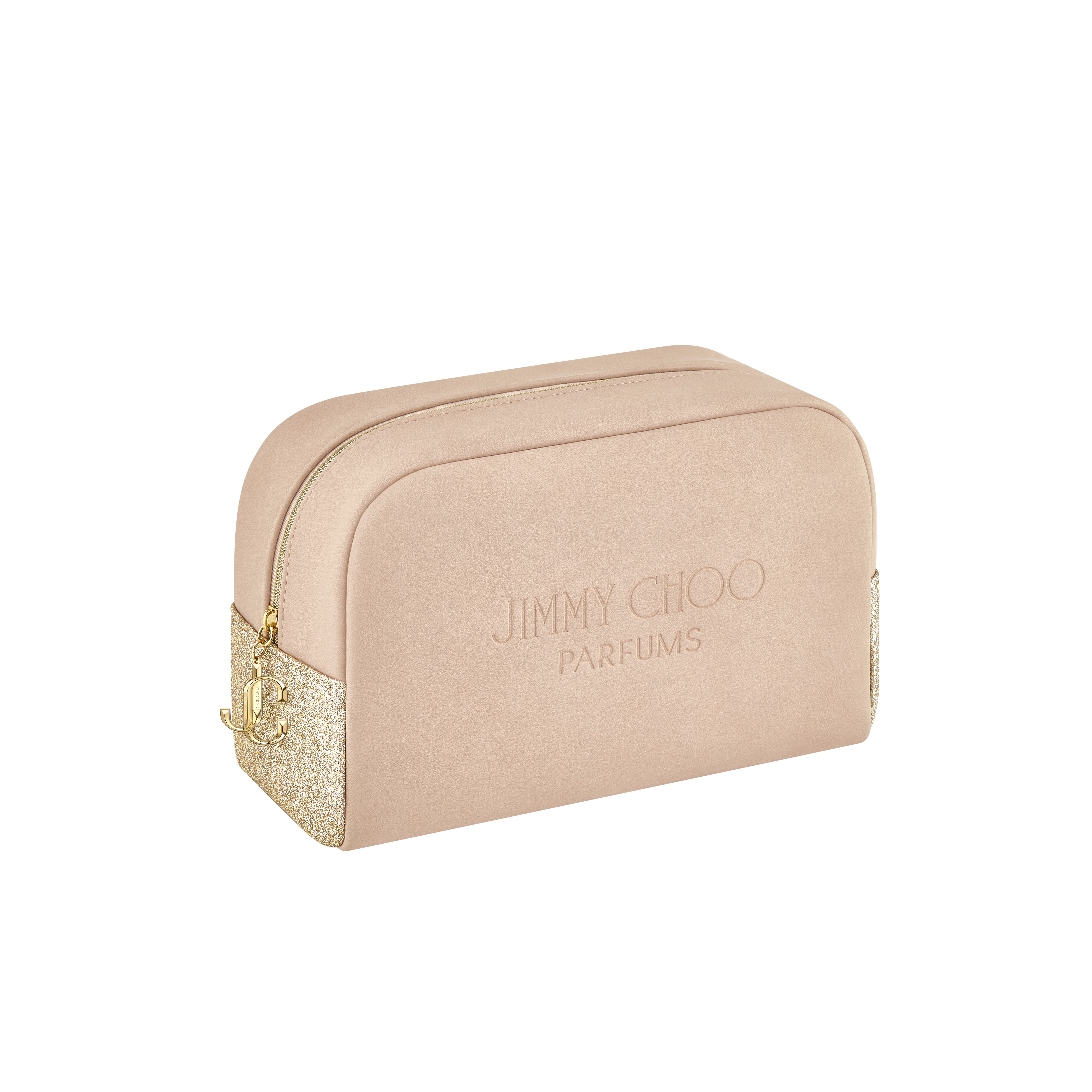 FREE Jimmy Choo Blossom Special Edition Pink / Gold Makeup Pouch