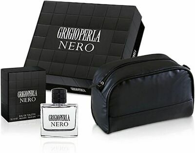 Grigioperla Nero EDT 50ml Gift Set with Toiletry Bag