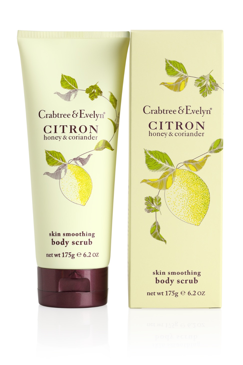 Crabtree & Evelyn Citron, Honey & Coriander Body Scrub 175g