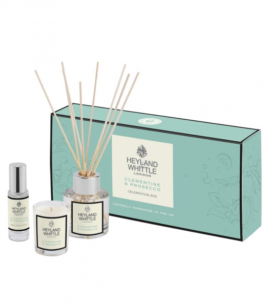 Heyland & Whittle Home Clementine Prosecco Fragrance Gift Set