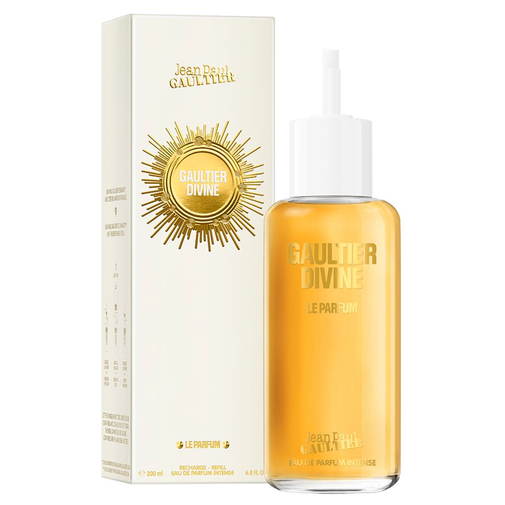 Jean Paul Gaultier Divine PARFUM EDP Intense Refill 200ml thefragrancecounter.co.uk