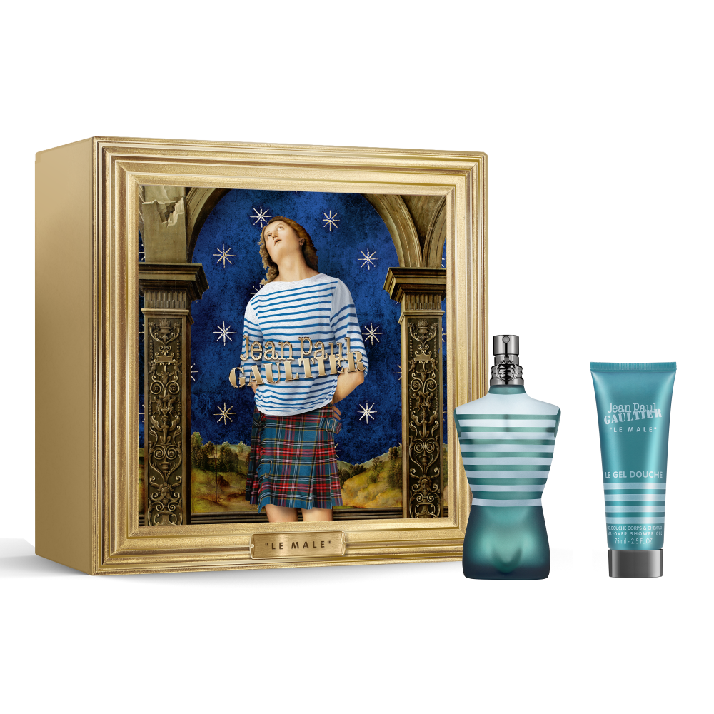 Jean Paul Gaultier Le Male 75ml EDT Gift set thefragrancecounter