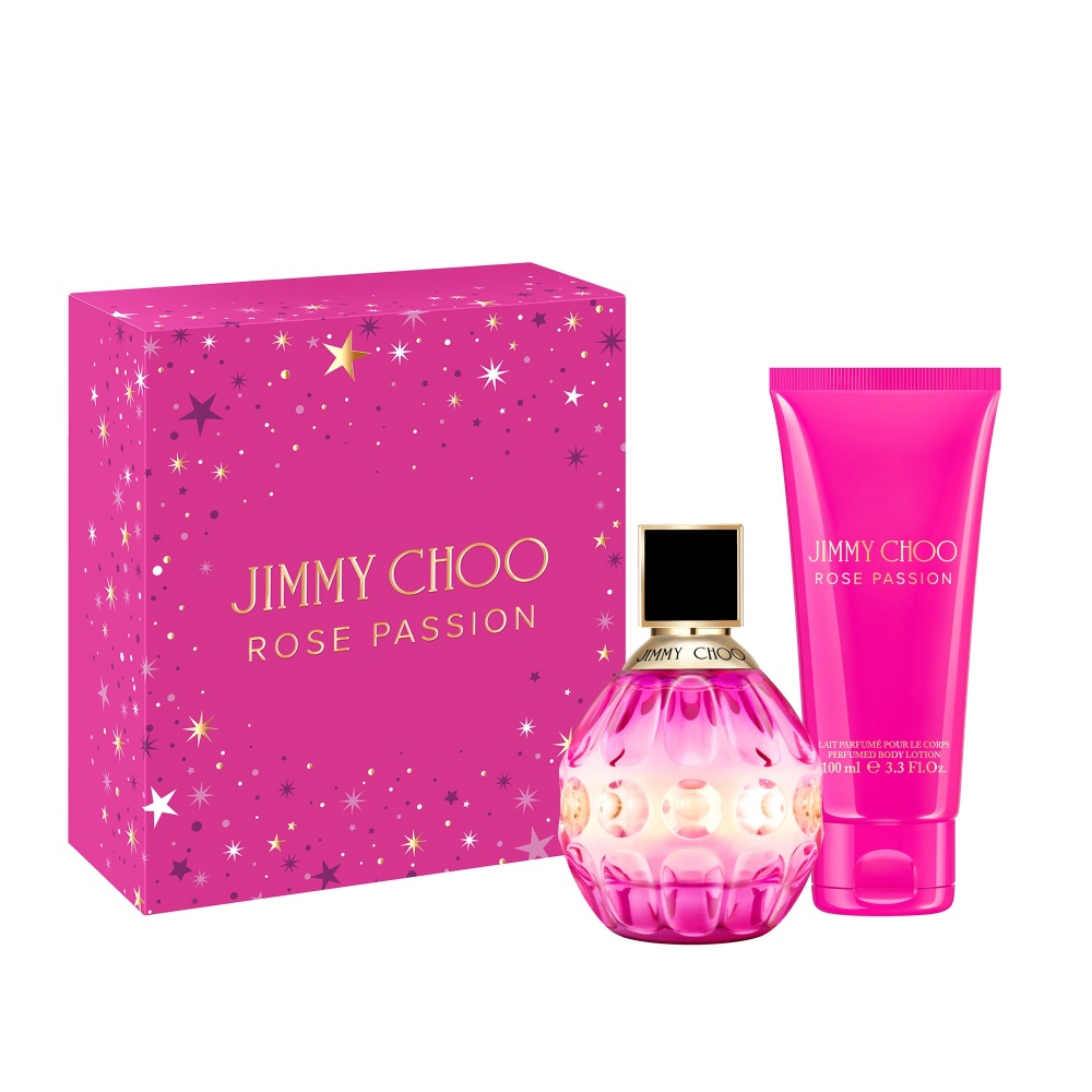 Jimmy Choo Rose Passion EDP 60ml Gift Set (EDP 60ml, BL 100ml) 2023