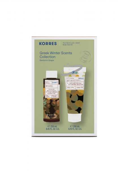 Korres Greek Nature Santorini Grape Gift Set