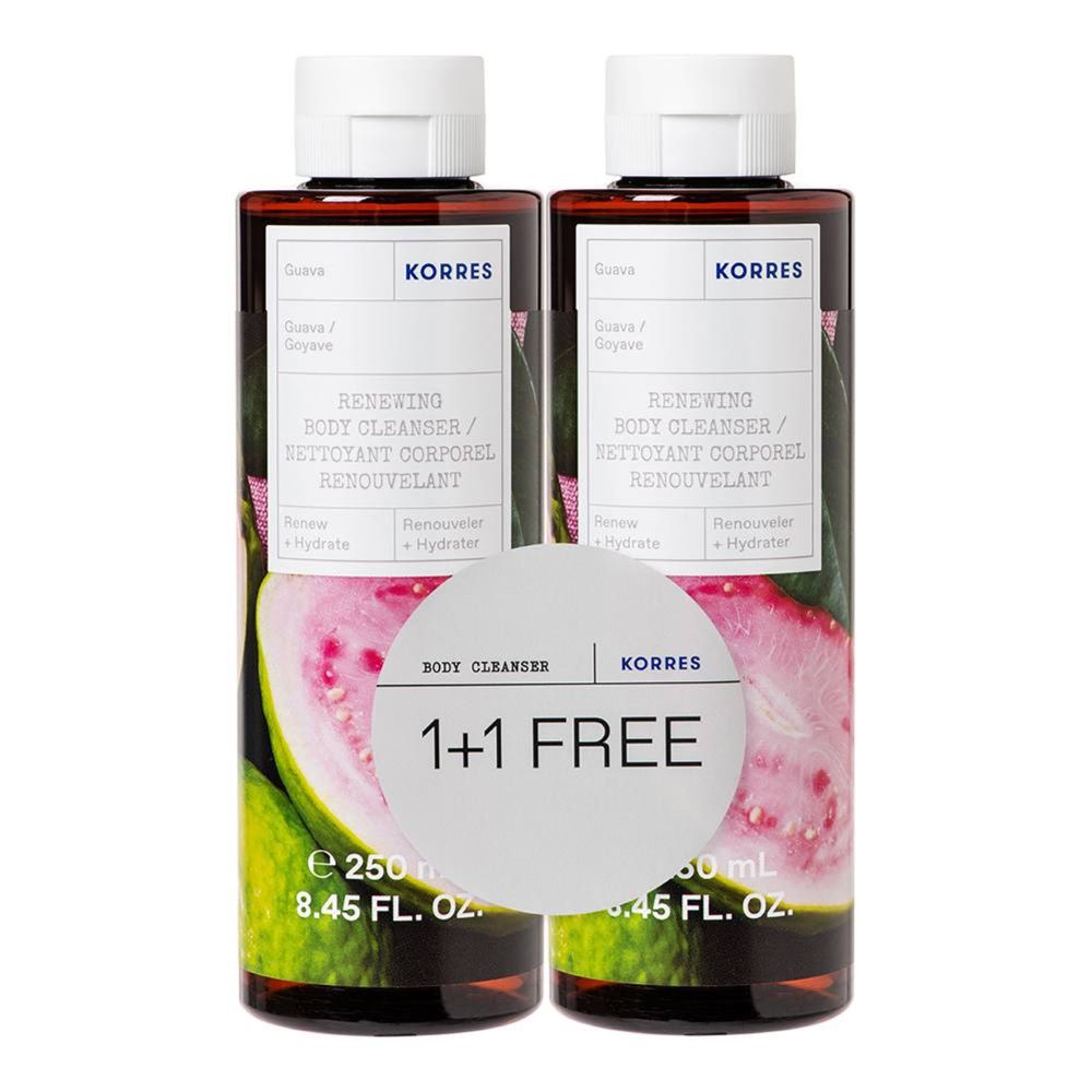 Korres Guava Body Cleanser Duo Pack thefragrancecounter.co.uk