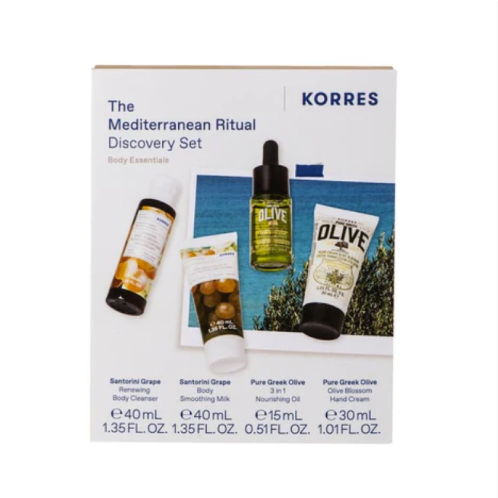 Korres Discovery Set Mediterranean Rituals thefragrancecounter.co.uk