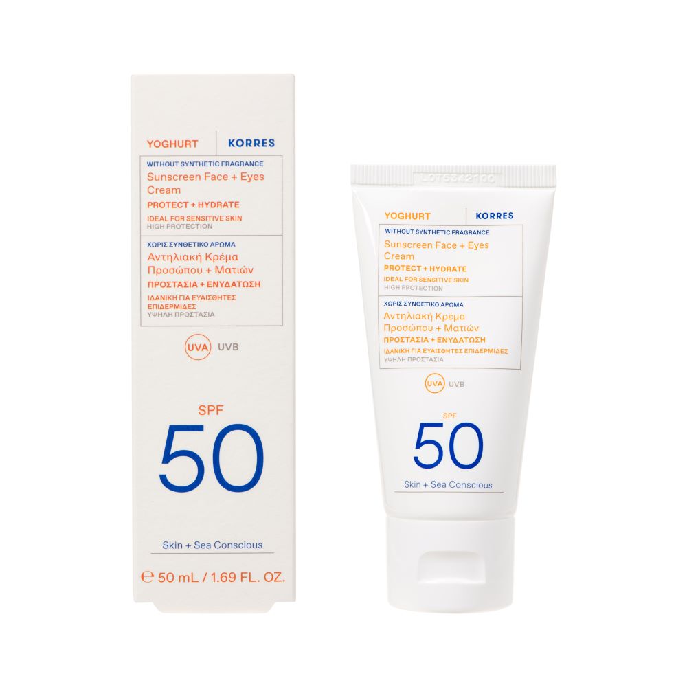 Korres Yoghurt Face and Eyes Suncream SPF50 50ml