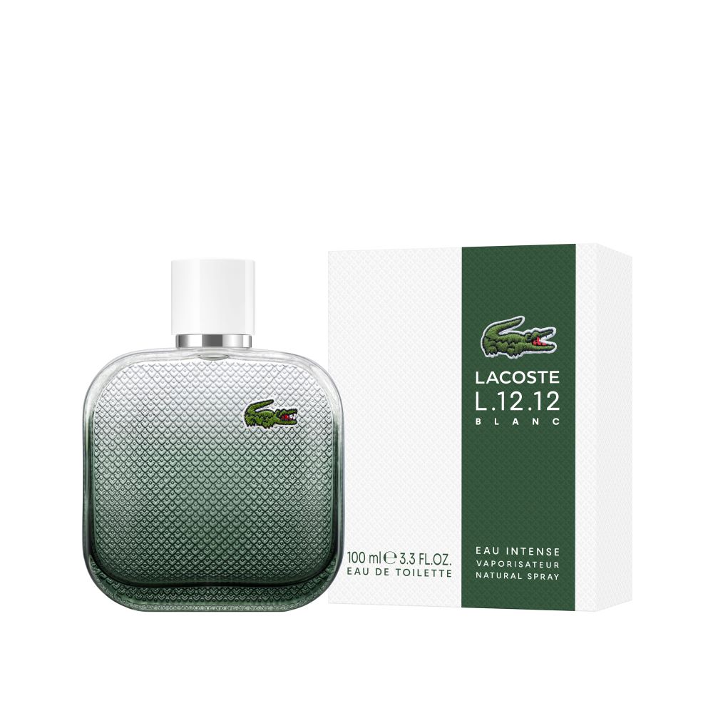 Lacoste L.12.12 BLANC Intense EDT 100ml - thefragrancecounter.co.uk