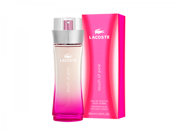Lacoste A Touch Of Pink 90ml www.thefragrancecounter.co.uk