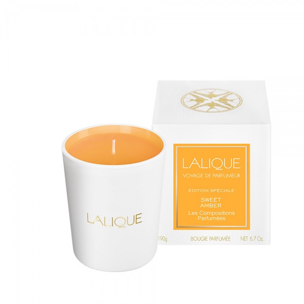 Lalique Candle Sweet Amber 190g