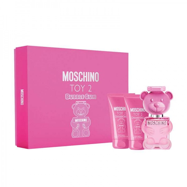 Moschino Toy 2 Bubblegum EDT 30ml Gift Set - thefragrancecounter.co.uk