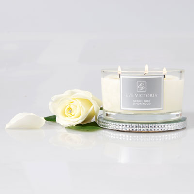 Eve Victoria Jasmine, Ginger & Frankincense 3 Wick Candle