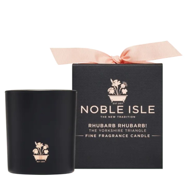Noble Isle Rhubarb Rhubarb! Candle & Snuffer