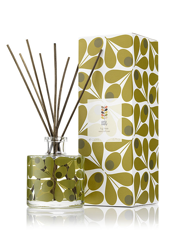 Orla Kiely Fig Tree Reed Diffuser 200ml thefragrancecounter.co.uk