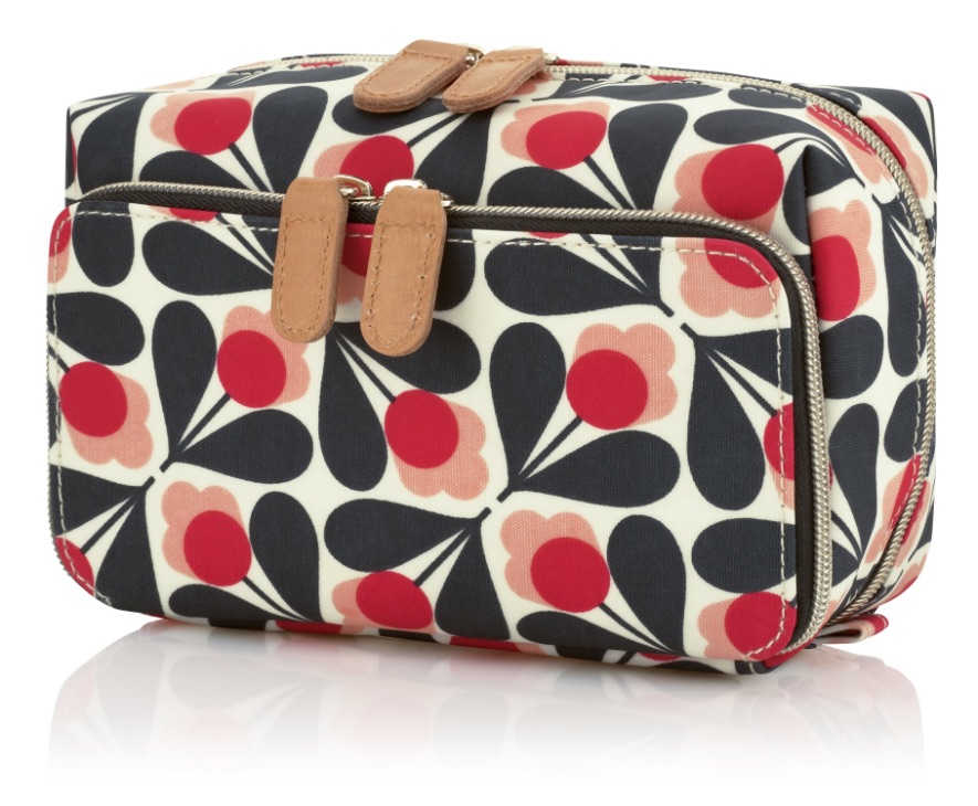 Orla Kiely Sycamore Seed Medium Wash Bag