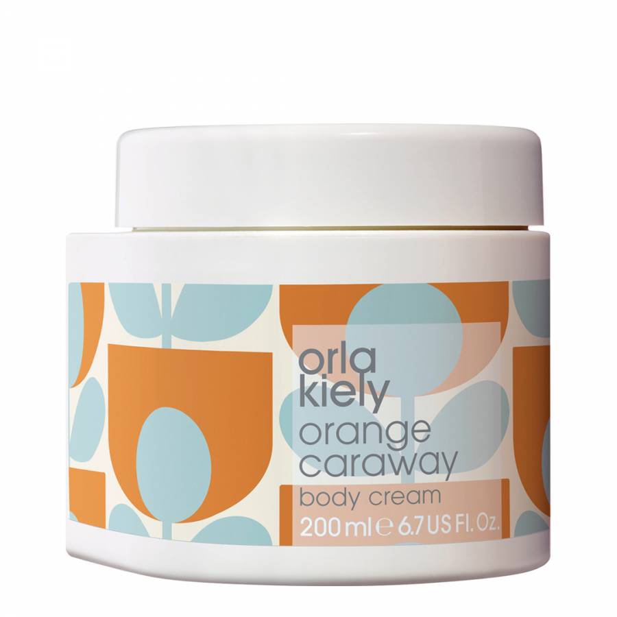 Orla Kiely Orange Caraway Body Cream 200ml