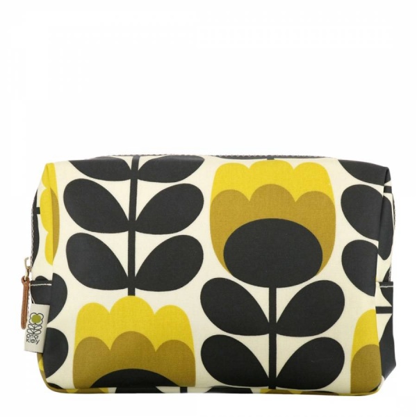 Orla Kiely Tulip Stem Large Cosmetic Bag thefragrancecounter.co.uk