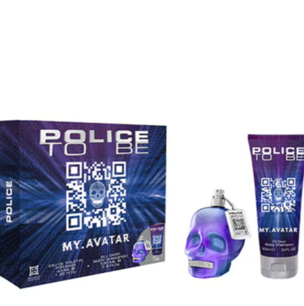 Police To Be My Avatar Man EDT 40ml Shower Gel 100ml