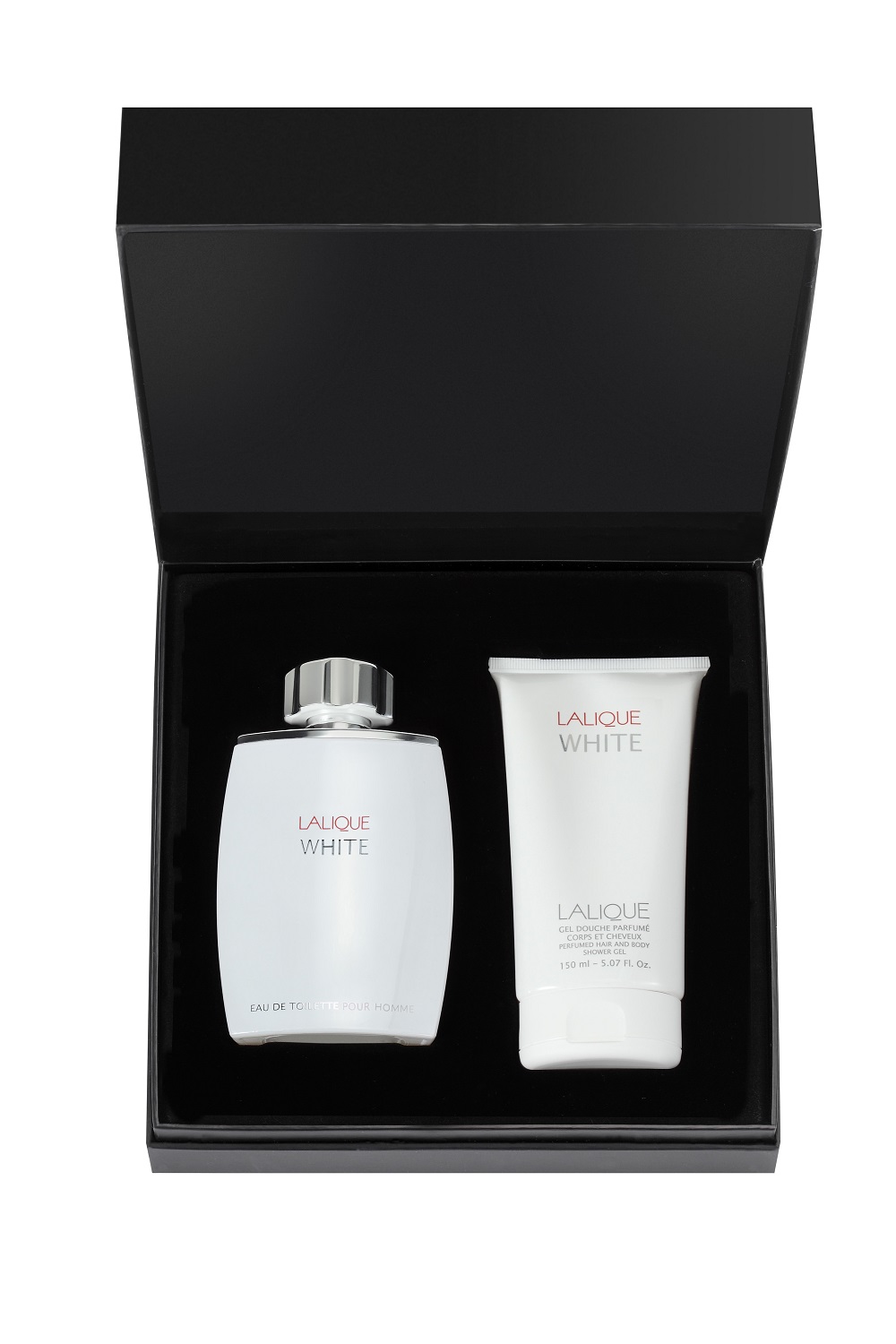 Lalique White for Men Eau De Toilette 125ml Gift Set