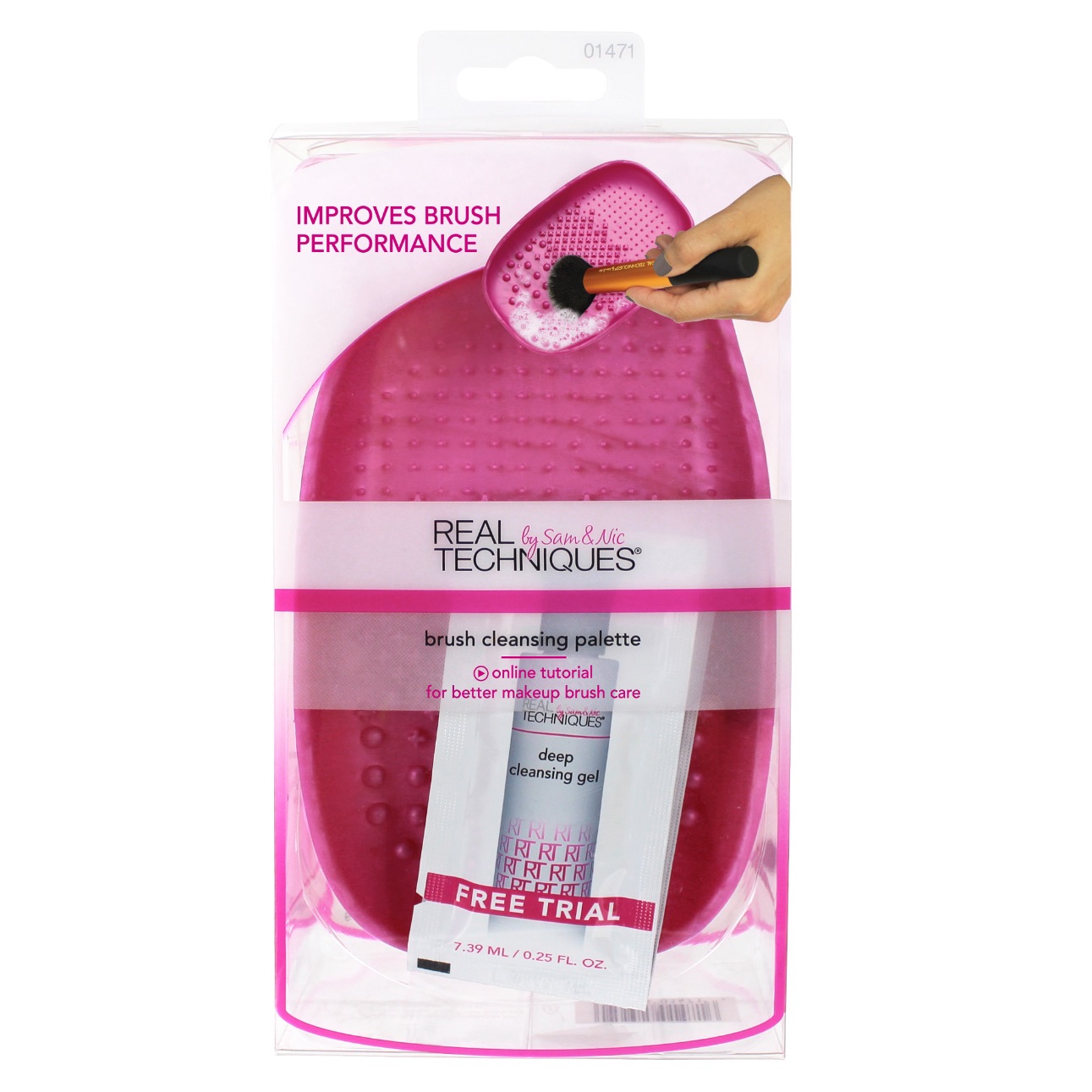 Real Techniques Brush Cleansing Palette thefragrancecounter.co.uk