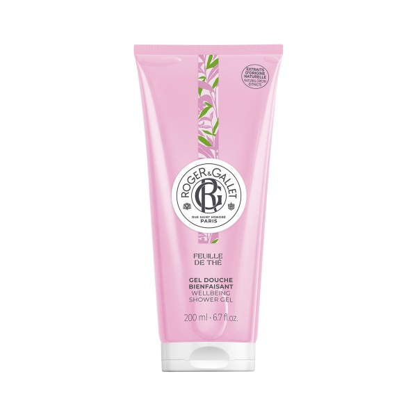 Roger & Gallet Feuille de The Shower Gel 200ml (new 2022)