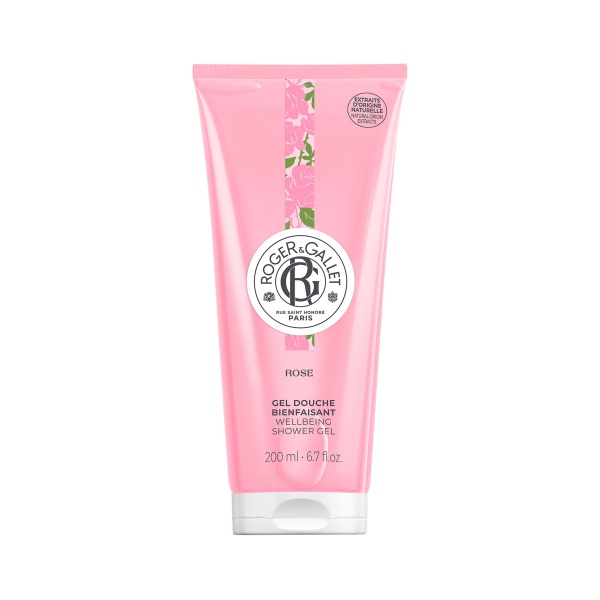 Roger & Gallet Rose Shower Gel 200ml (new 2022)