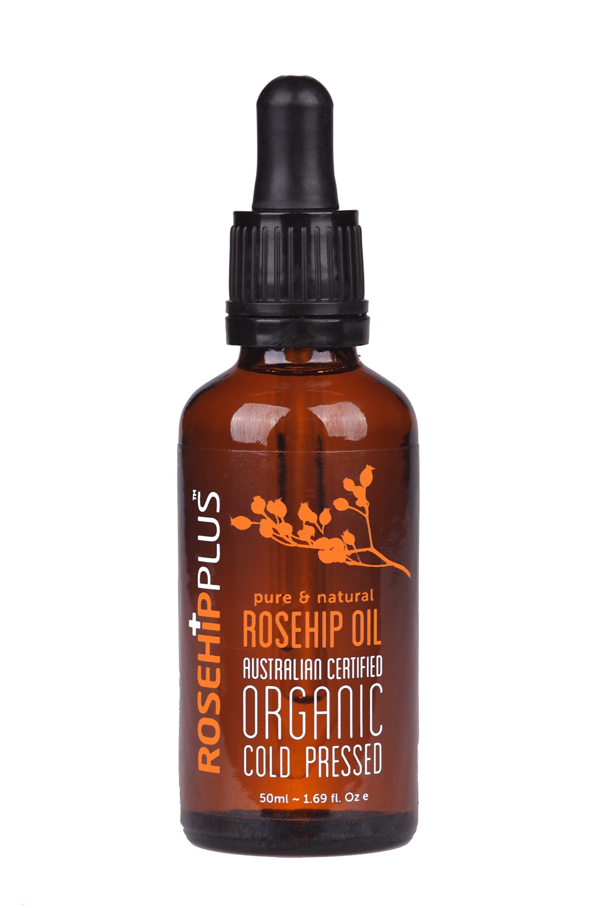 RosehipPLUS Australian Certified Organic Rosehip Oil 50ml