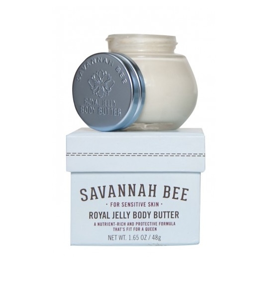Savannah Bee Mini Chamomile & Myrrh Royal Jelly Body Butter For Sensitive Skin 48g