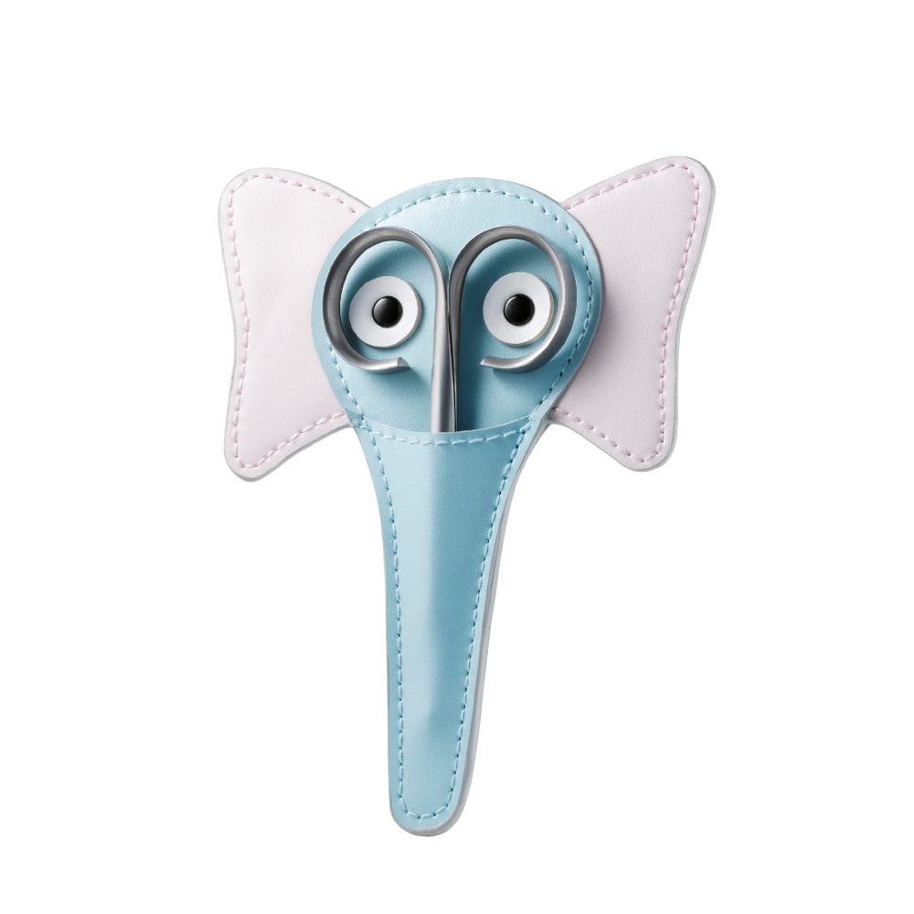 Rubis Baby Nail Scissors in Elephant Pouch