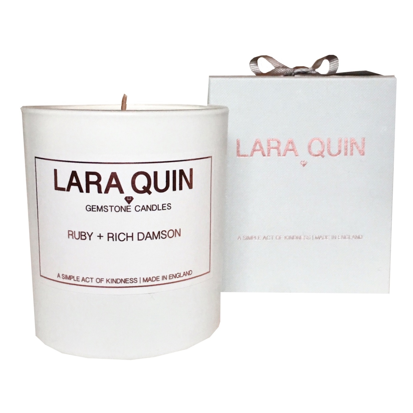 Lara Quin Ruby & Rich Damson Candle 220g
