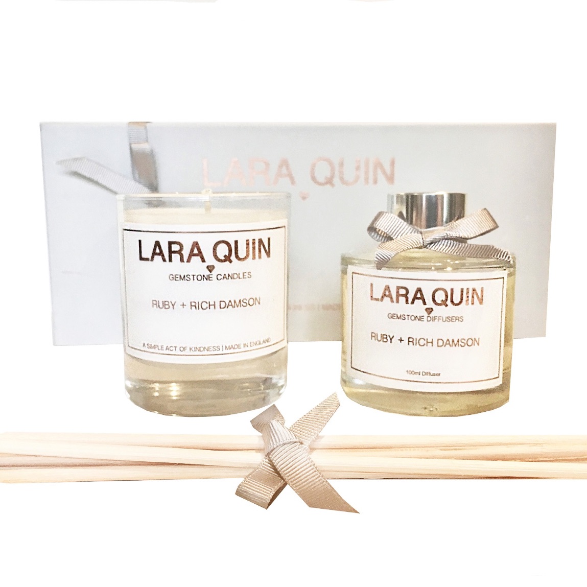 Lara Quin Ruby & Rich Damson Luxe Gift Set