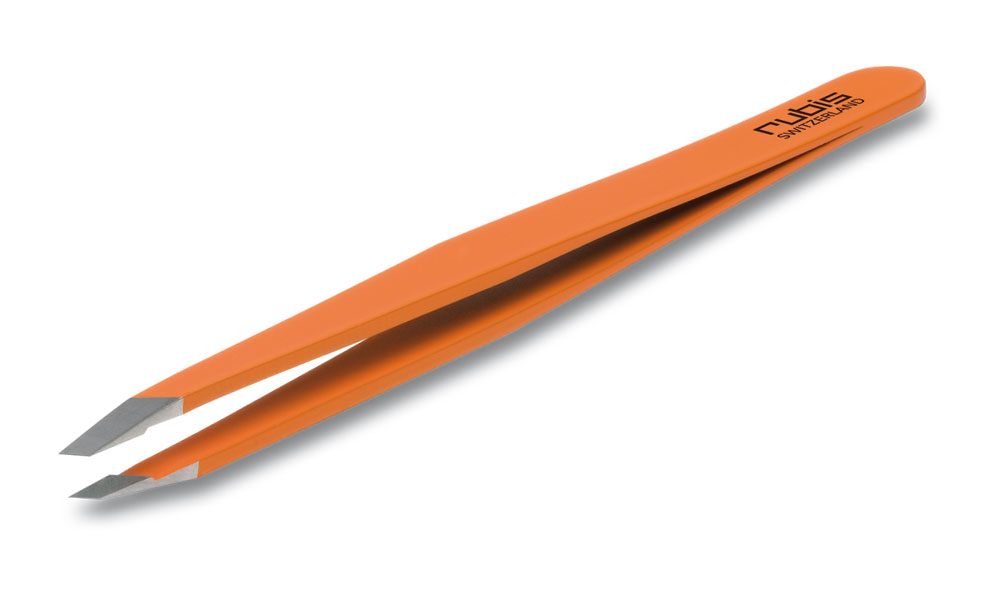 Rubis Switzerland Tweezers Satin Orange thefragrancecounter.co.uk