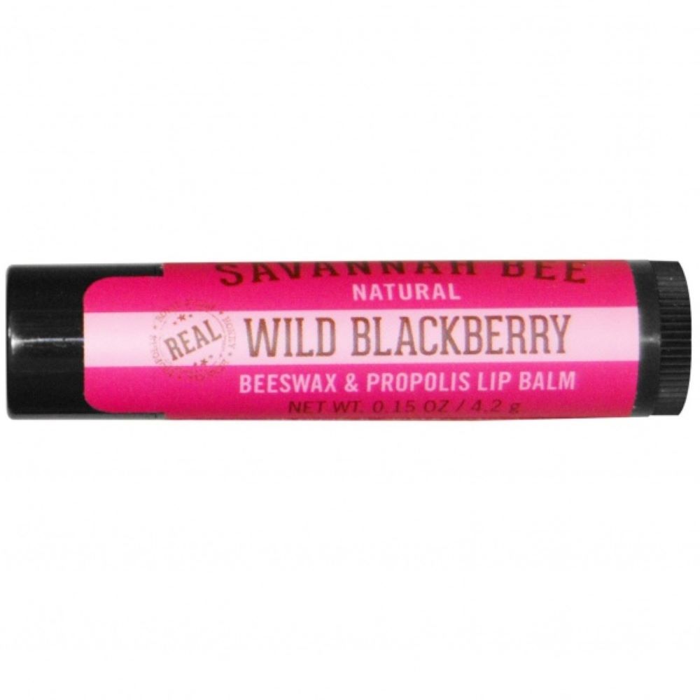Savannah Bee Wild Blackberry Beeswax Lip Balm 4.2g
