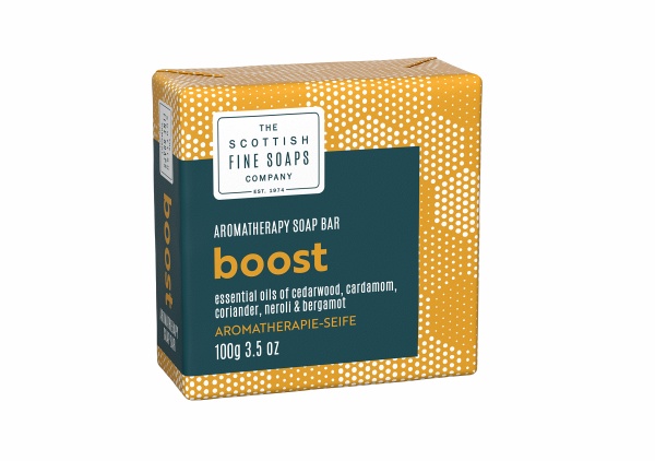 Scottish Fine Soaps Wellbeing Boost Soap 100g