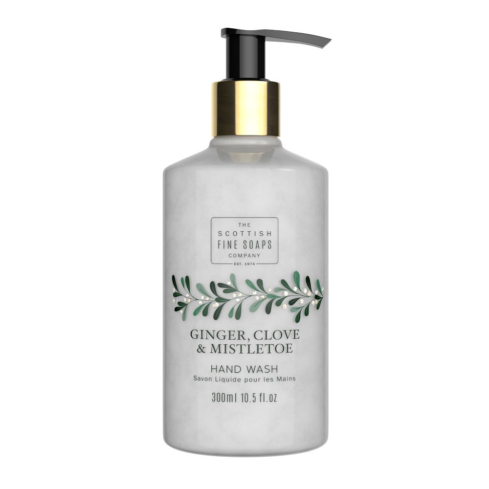 Scottish Fine Soaps Ginger, Clove and Mistletoe Hand Wash 300ml