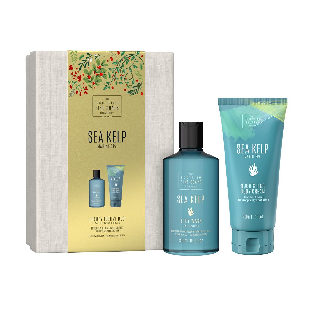 Scottish Fine Soaps Sea Kelp Luxury Festive Duo