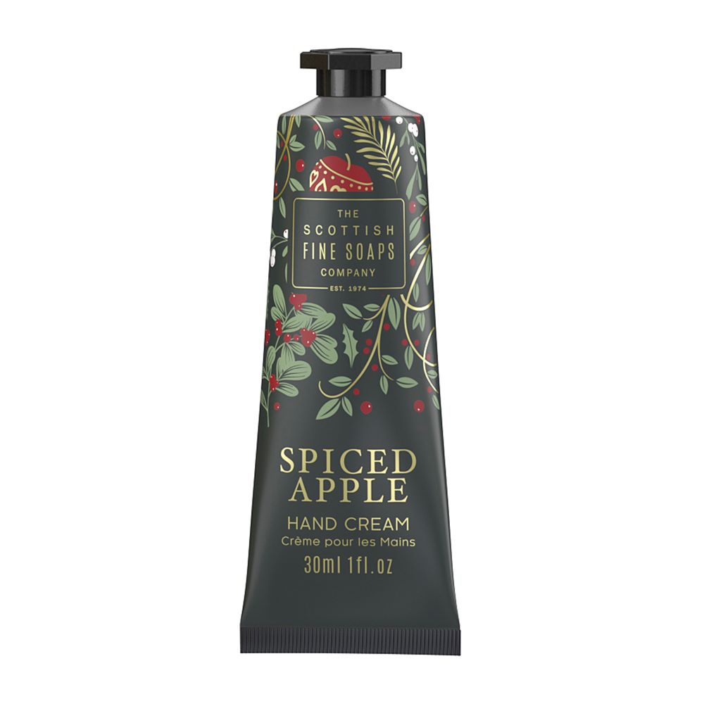 Scottish Fine Soaps Spiced Apple Hand Cream Tube 30ml