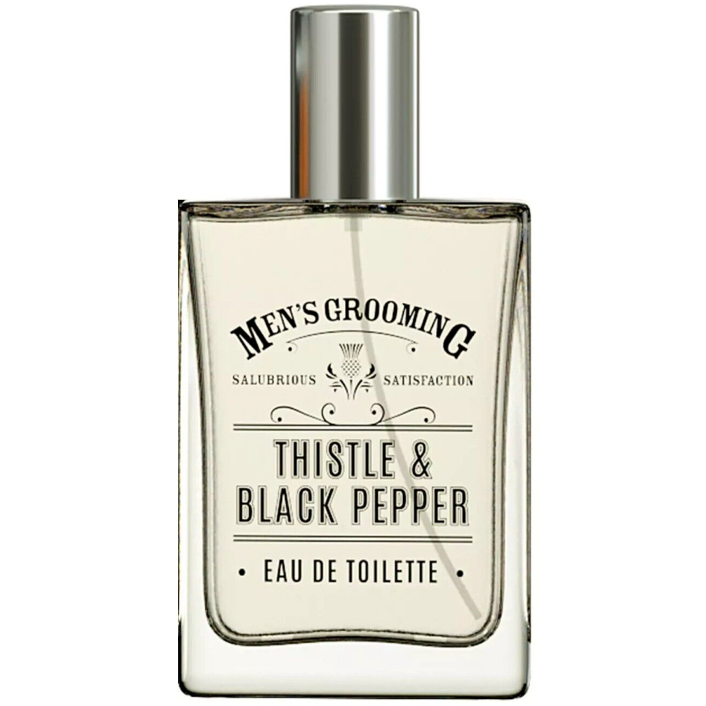 Scottish Fine Soaps Mens Grooming Thistle Black Pepper EDT 50ml
