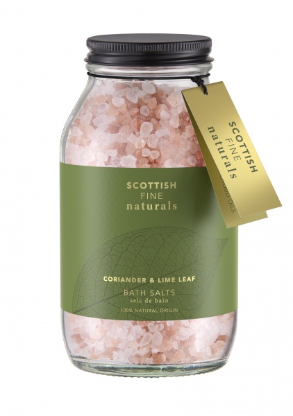 Scottish Fine Soaps Naturals Coriander & Lime Bath Salts 500g