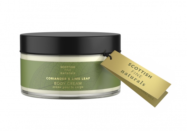 Scottish Fine Soaps Naturals Coriander & Lime Body Cream Jar 200ml