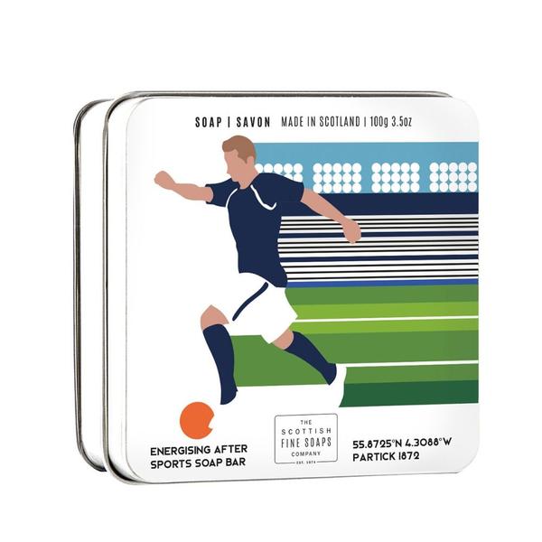 Scottish Fine Soaps Sports Soap in a Tin Football 100g