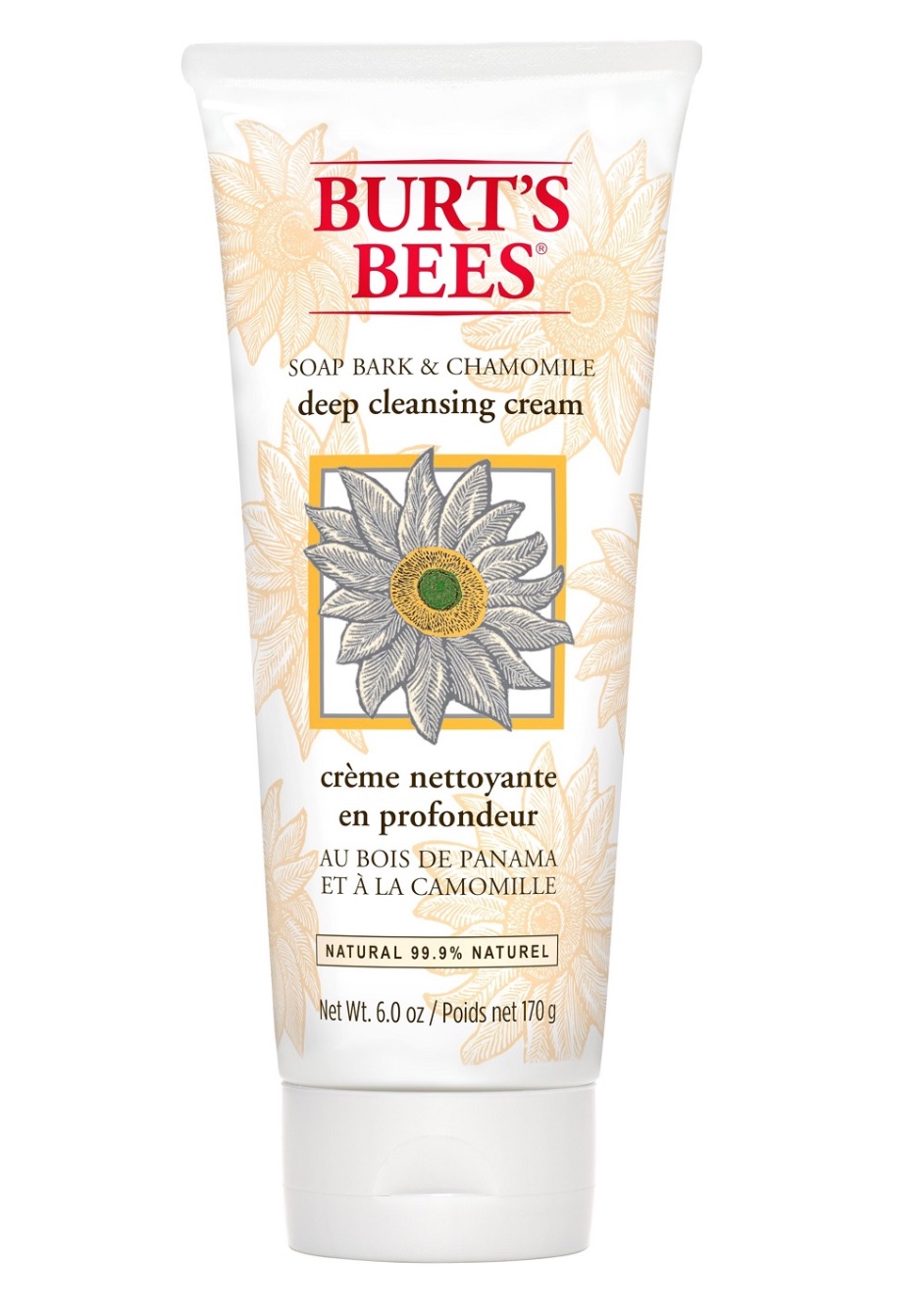 Burt's Bees Soap Bark & Chamomile Deep Cleansing Cream 170g