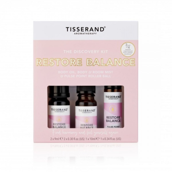 Tisserand Restore Balance Discovery Kit