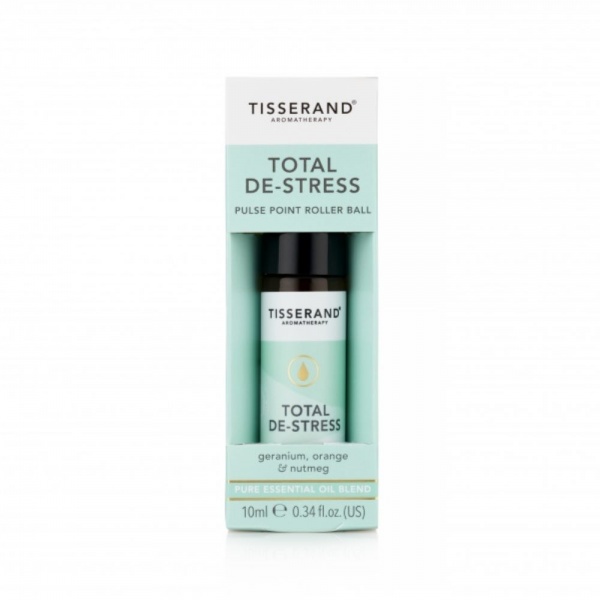 Tisserand Total De-Stress Pulse Point Roller Ball 10ml